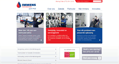 Desktop Screenshot of immensbv.nl